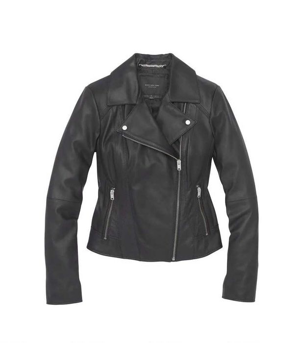 NOU! Geaca de piele naturala designer Marc New York by Andrew Marc