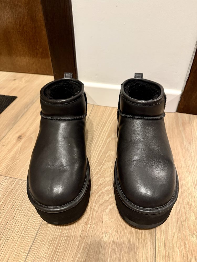 Ghete cizme Ultra Mini Platform 40