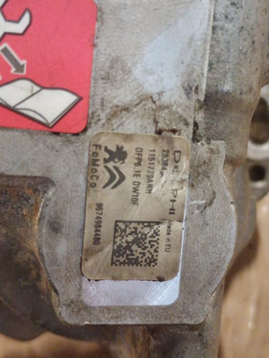 Pompa inalte pompa injectie Peugeot boxer 2.0hdi euro6 cod 9674984480