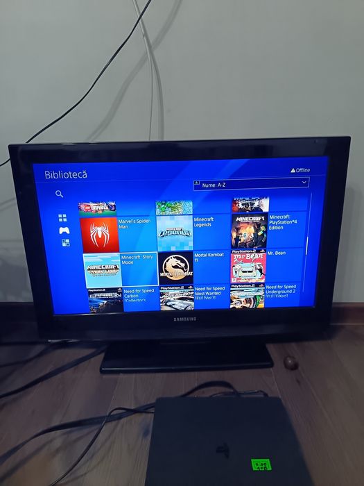PlayStation 4/PS4 ModaT FC26/GTA/Minecraft/NFS/Mortal Kombat 80 Jocuri