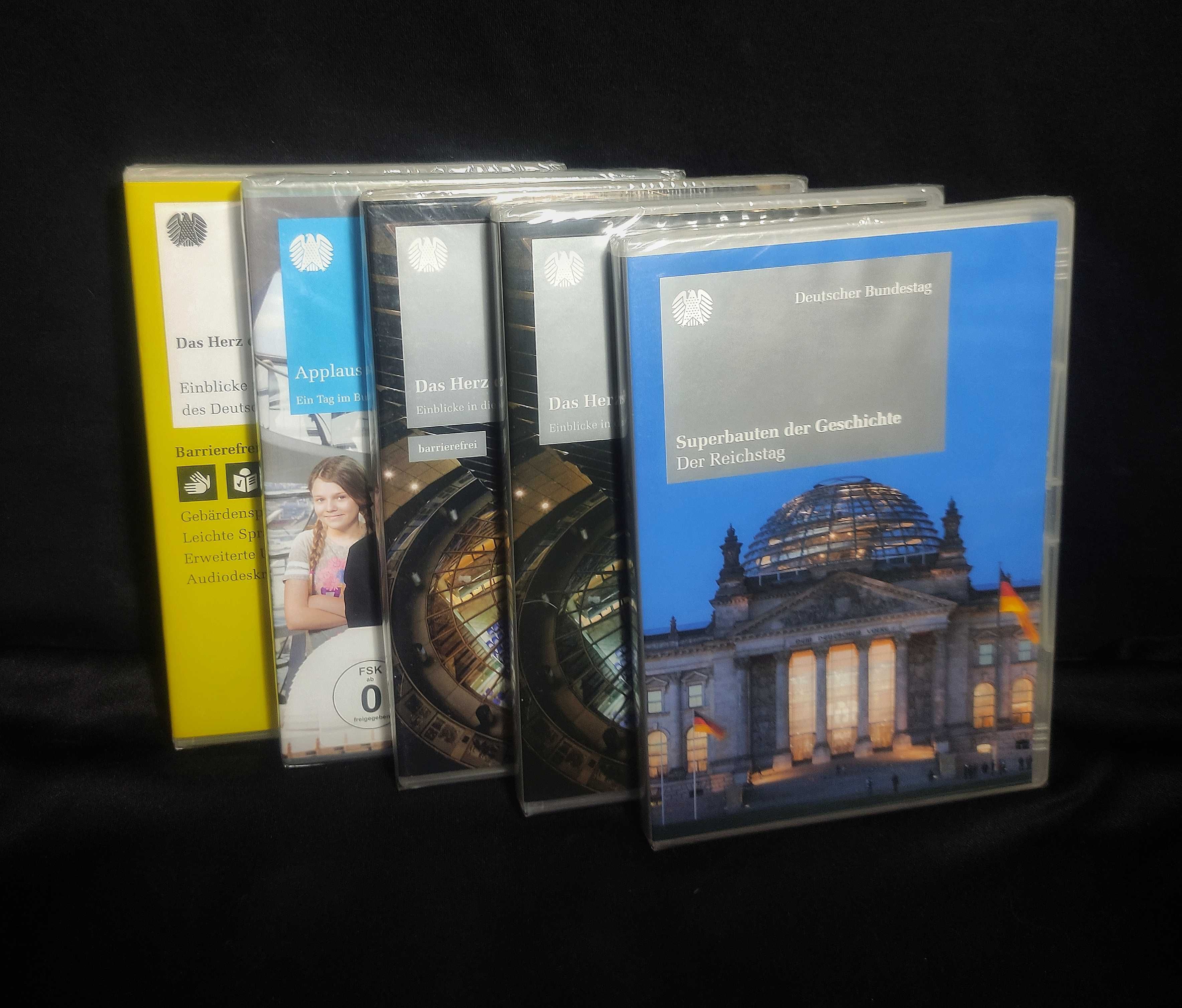 5 DVD. Deutscher Bundestag. Информационно-развлекательные фильмы
