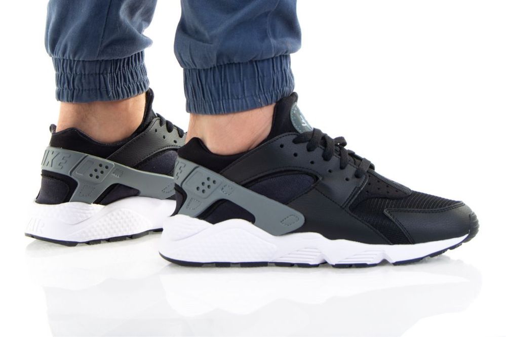 Nike air huarache black grey white 42.5  44  45