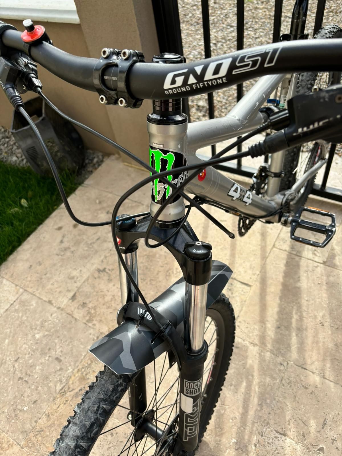 Bicicletă mountainbike, full suspension Opium