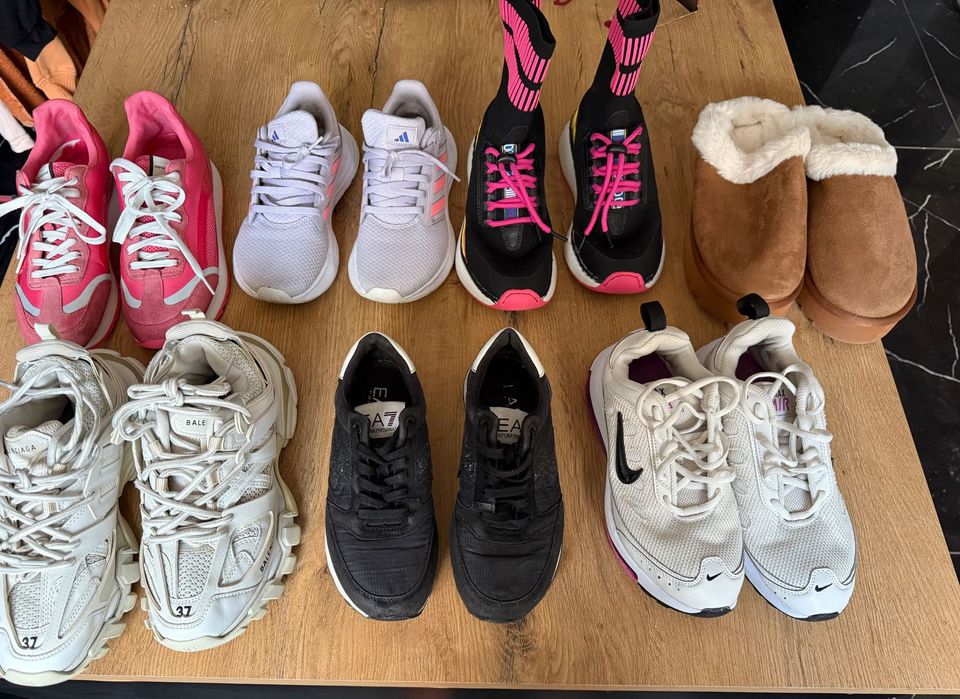 Дамски обувки Adidas, roberto cavalli, armani, balenciaga