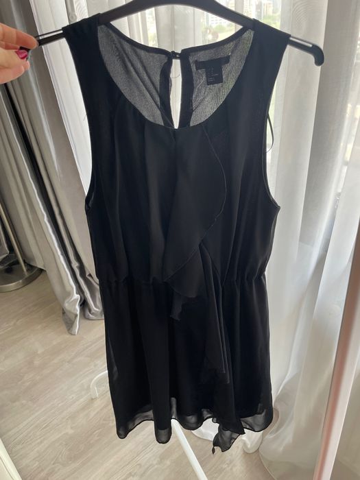 Rochie neagra, H&M, vaporoasa
