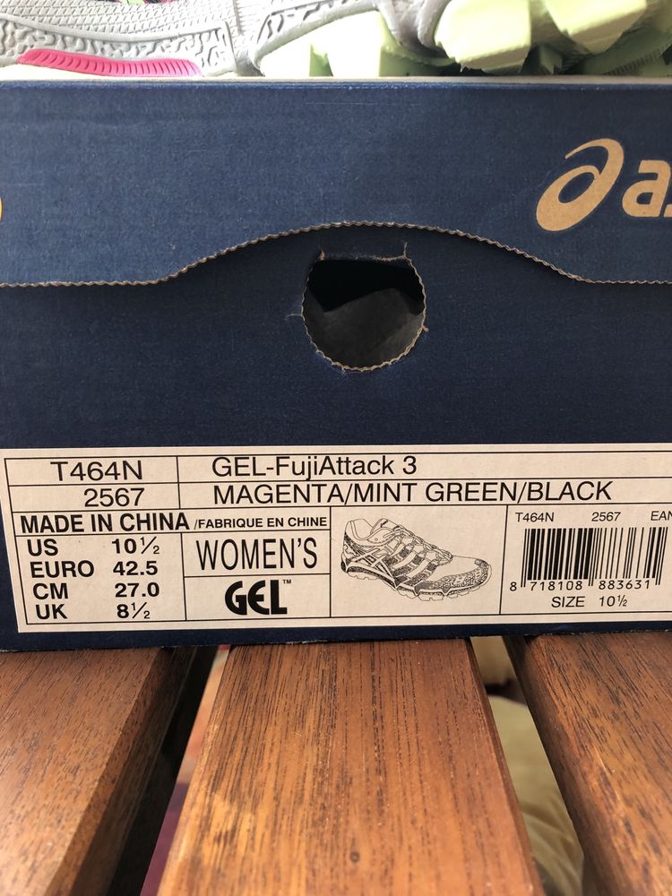 Маратонки Asics gel 42номер