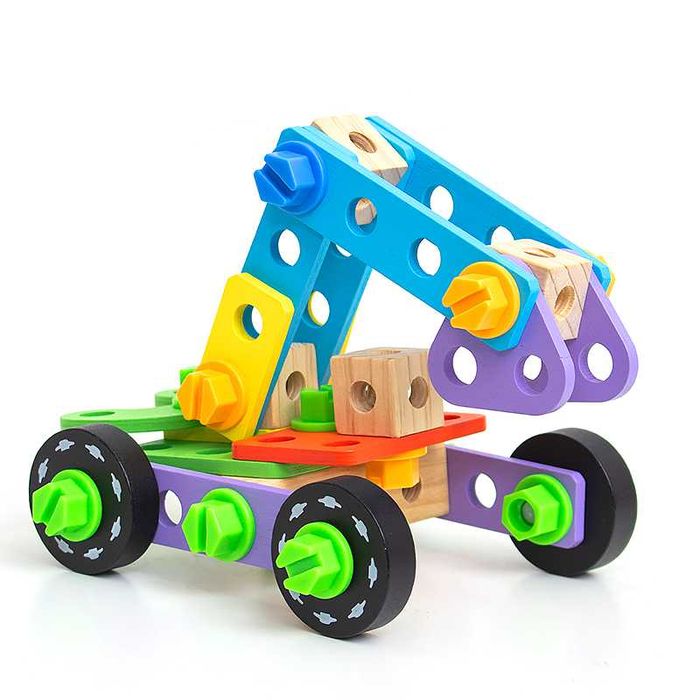 Дървен образователен комплект с инструменти