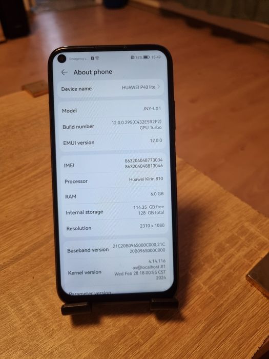 Huawei p40 lite 128 gb