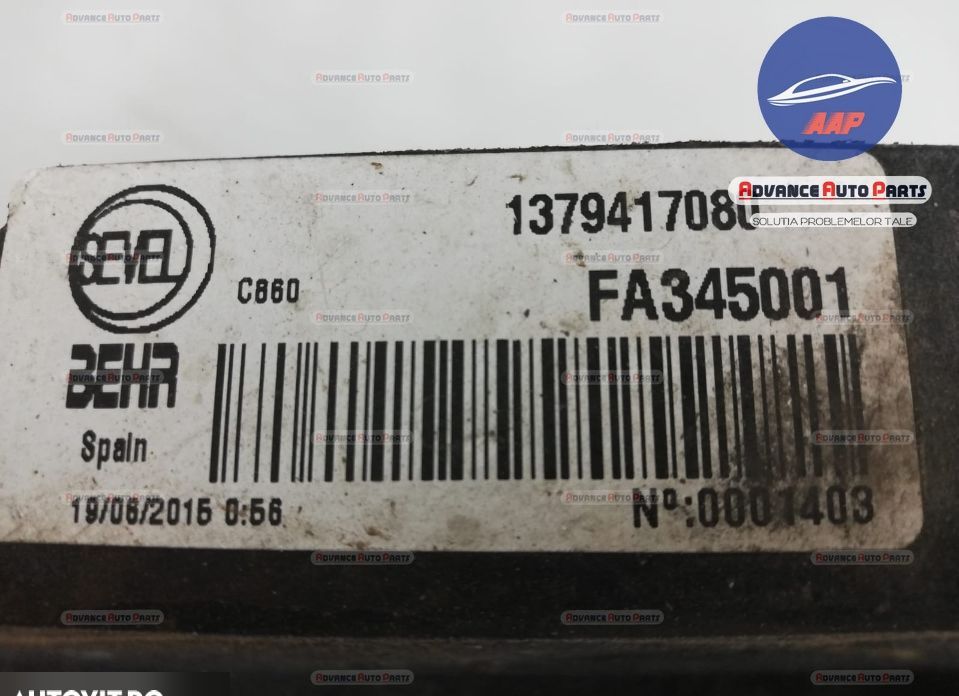 GMV код 1366909080 - оригинален Пежо Боксер / Peugeot Boxer 2 Typ250 [