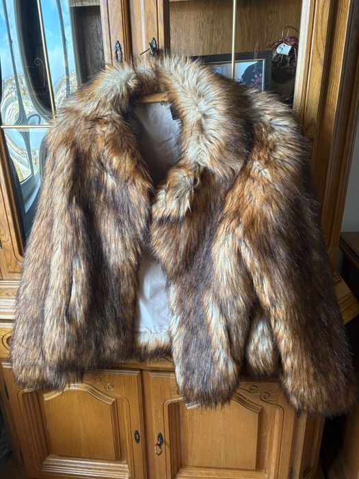 Haina de blană artificial