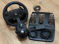 Продаю игровой руль Logitech G923