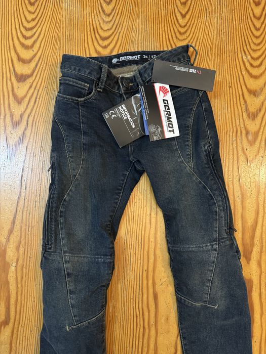 Echipament moto dama,geaca si blugi