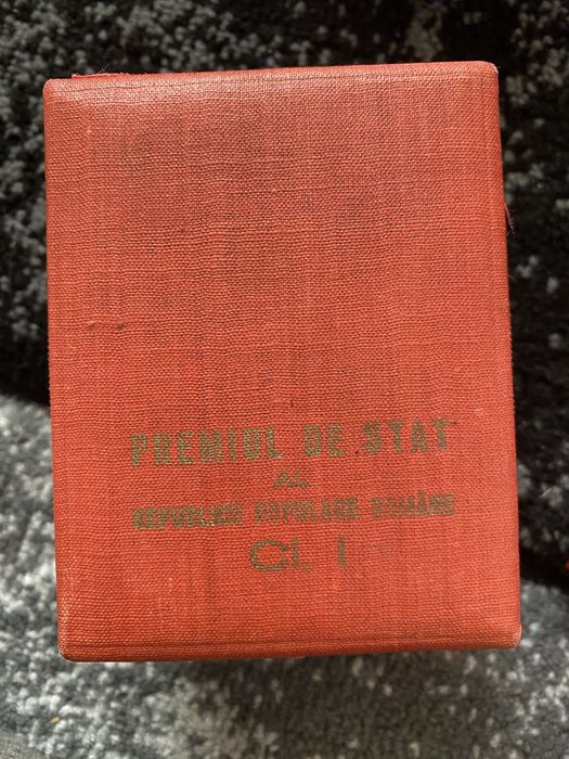 Medalie premiul de stat al republicii populare române din aur