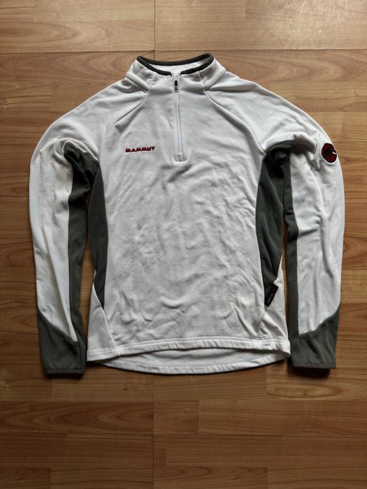 Pullover jumper bluza  stretch 1/4 zip Mammut Polartec women's