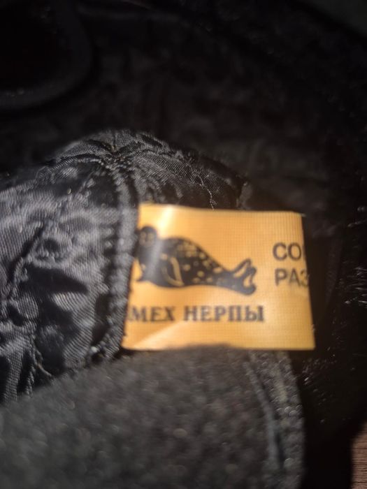 Шапка кепи, нерпа