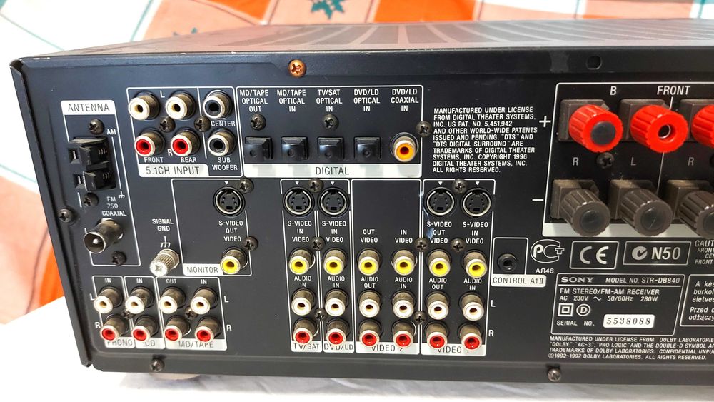 Amplificator Sony STR DB840 QS DEFECT