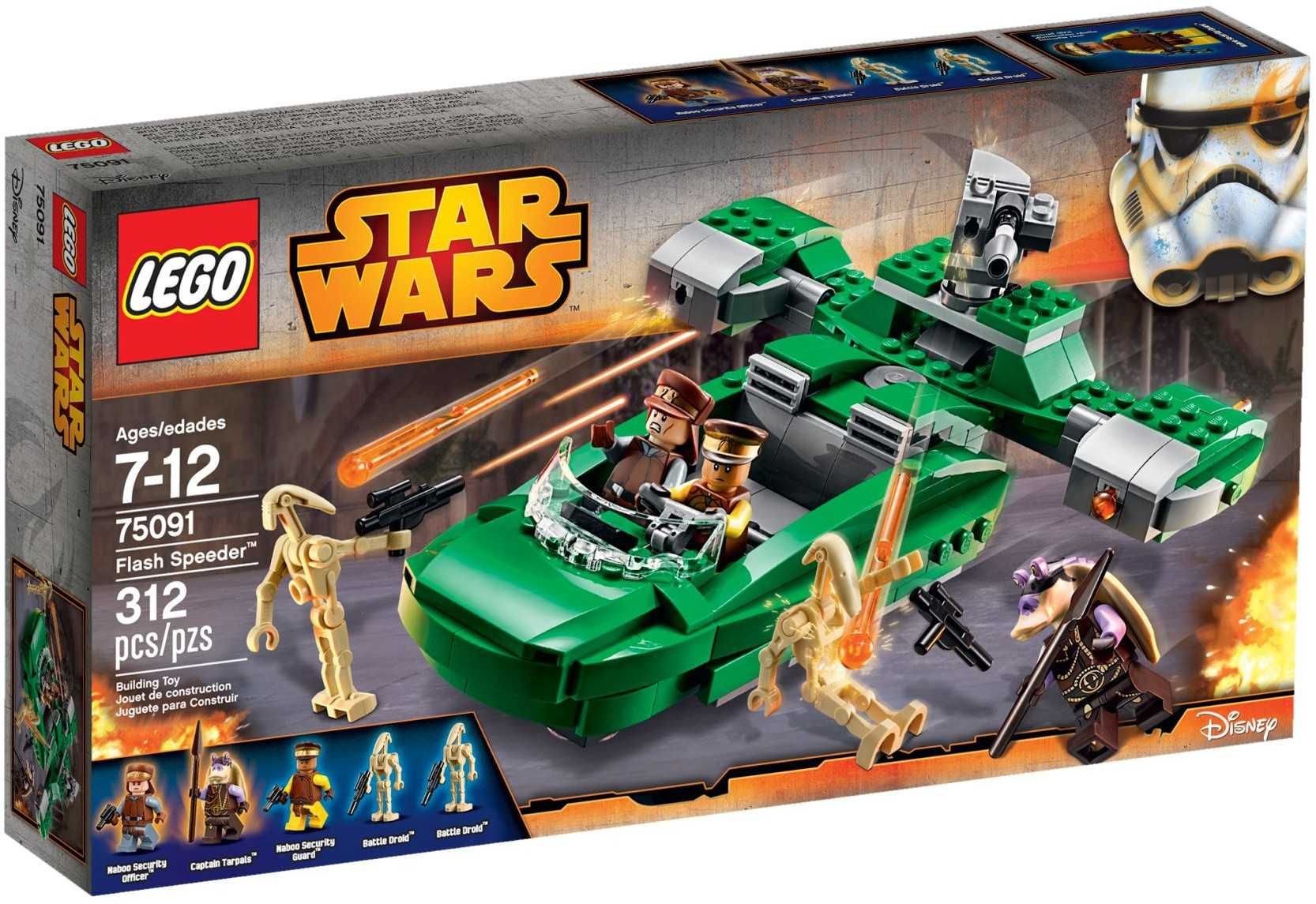 LEGO Star Wars 75091 : Flash Speeder - set clasic Prequels