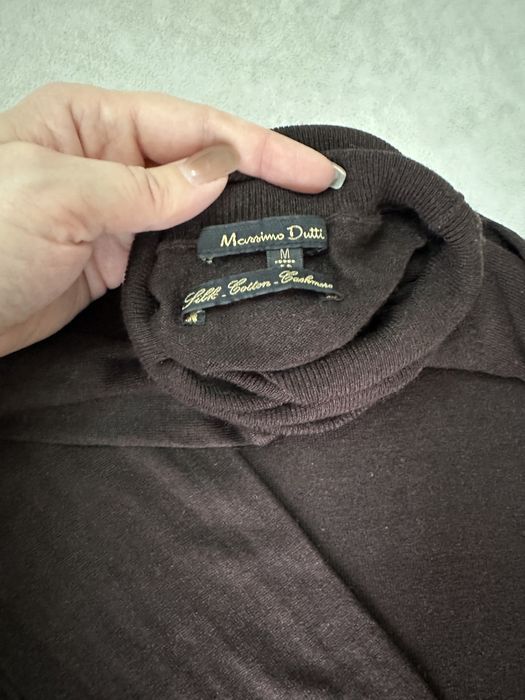 Massimo Dutti водолазка кашемир шелк