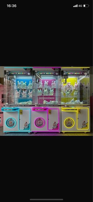 Хватайка кран аппарат бизнесі өте тиімді