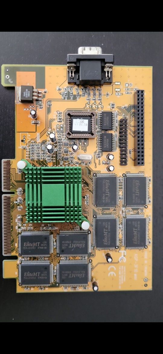 Placa video voodoo 3Dfx Banshee 16 mb perfect functionala