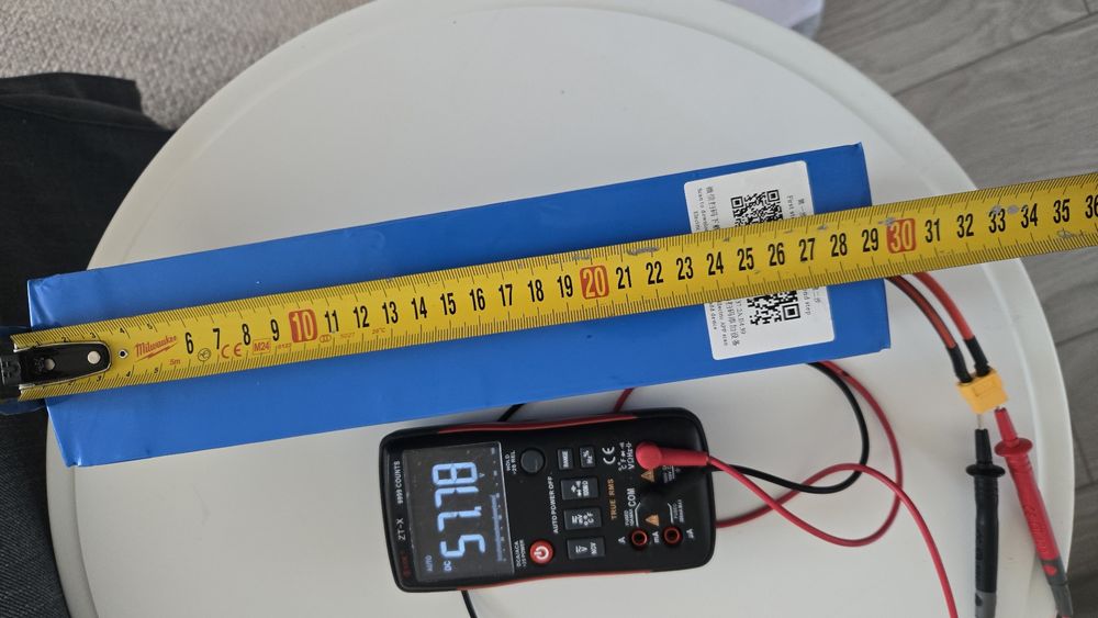 Baterie Litiu 14s-5p cu bluetooth 52v cu 70 celule Tesla.