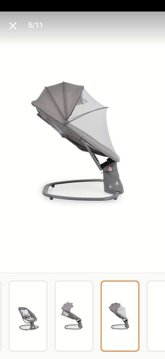 Balansoar electric 3 in 1, cu bluetooth, Mastela, roz