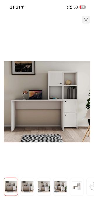 Стол письменный LN 003 Комфорт, 155х50x145 см