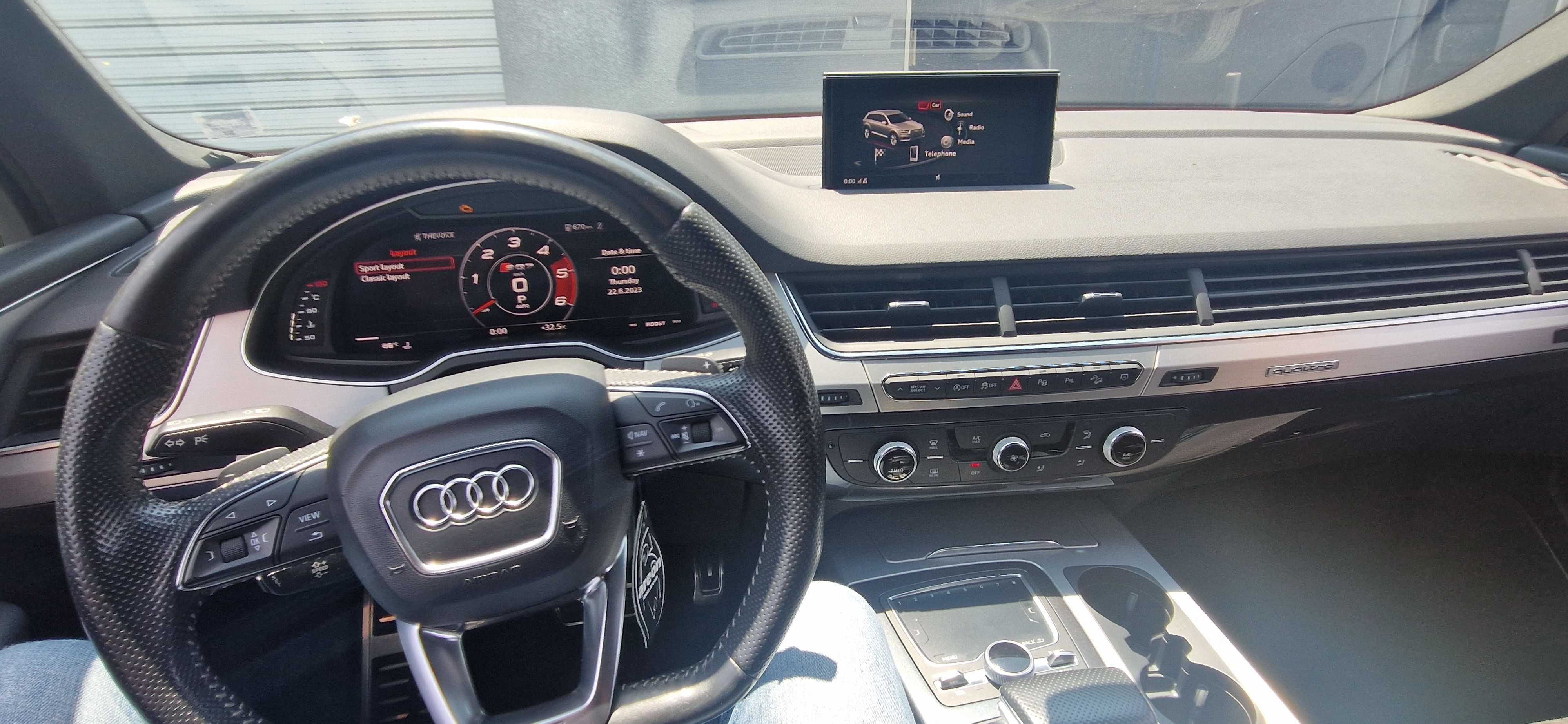 Audi Sport Cockpit layout Визия Audi A3 /A4 /A5 /A6 /A7 /A8 Q5 /Q7 /Q8