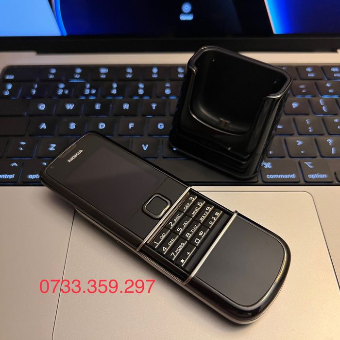 Telefon classic Nokia 8800 Arte BLACK EDITION ! Negru RARITATE !