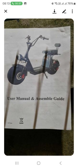 Scuter electric  in stare buna