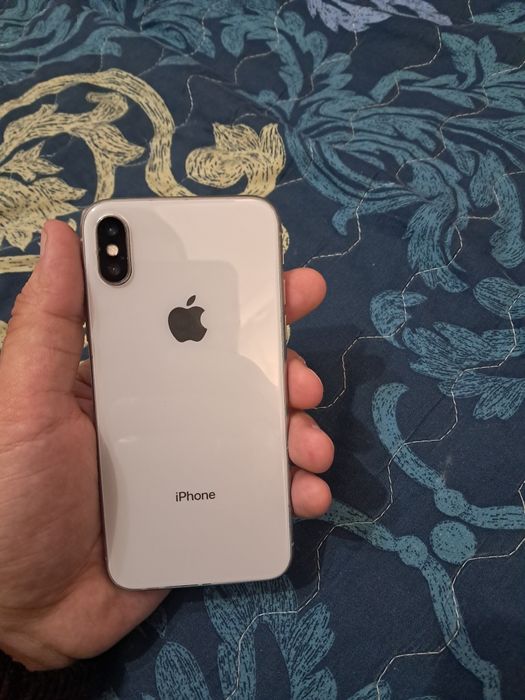 Apple Iphone X 256GB White Silver Original LL/A Sastayani Yaxshi Zor