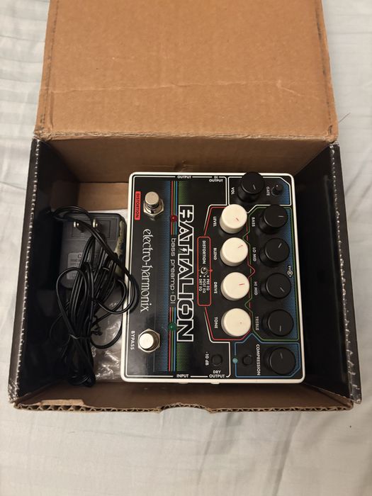 педаль для басс гитары electro harmonix preamp