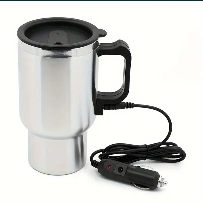 Cana cu încălzire 12V Ceai Cafea Supa Fierbător Auto Camping Rulota