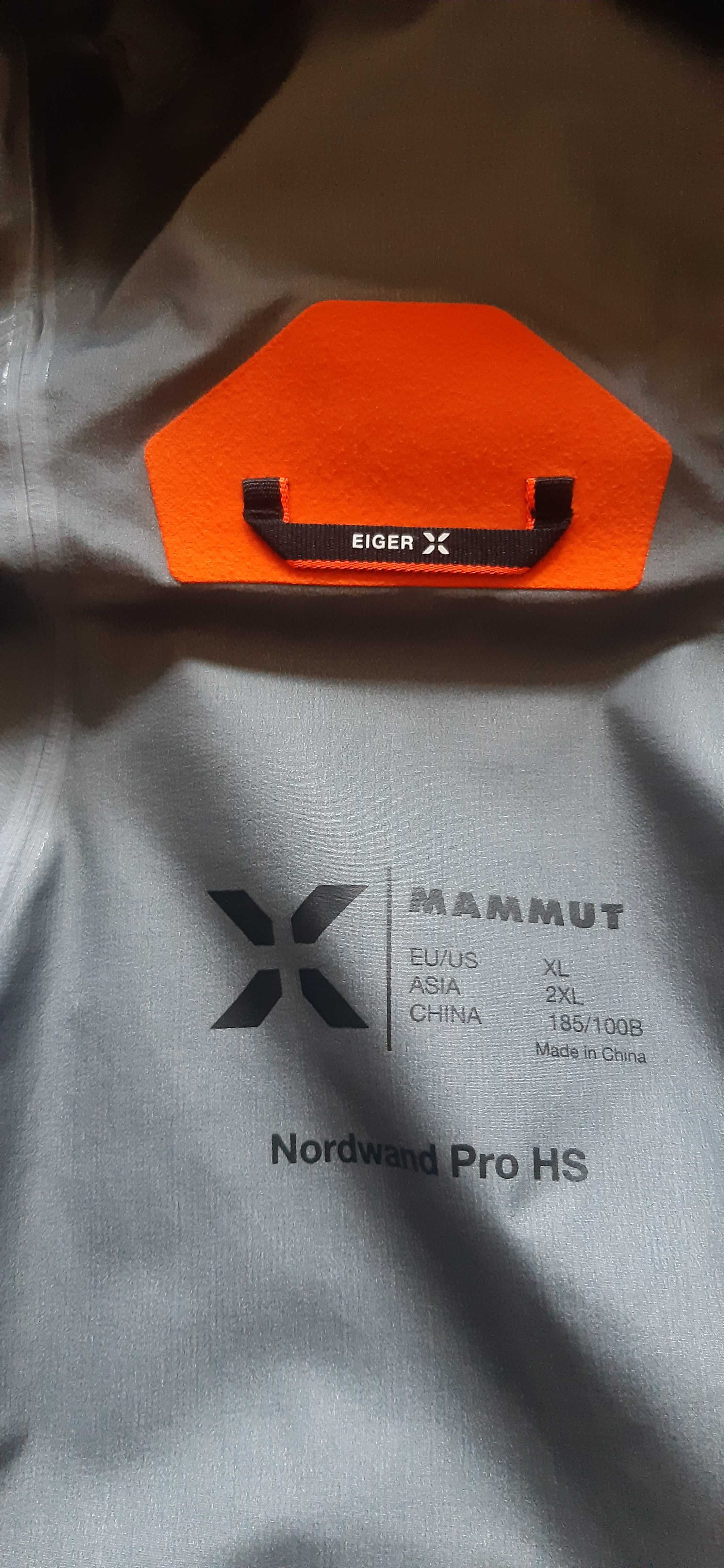 Яке Mammut Eiger Extreme Nordwand PRO HS, размер XL