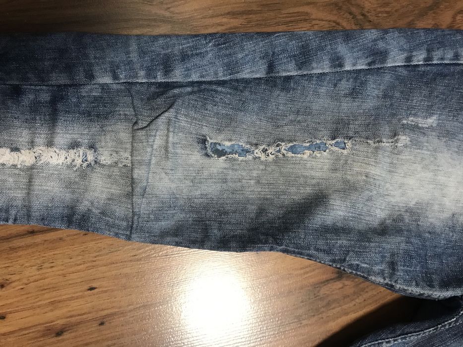 Дънки слим  на бершка