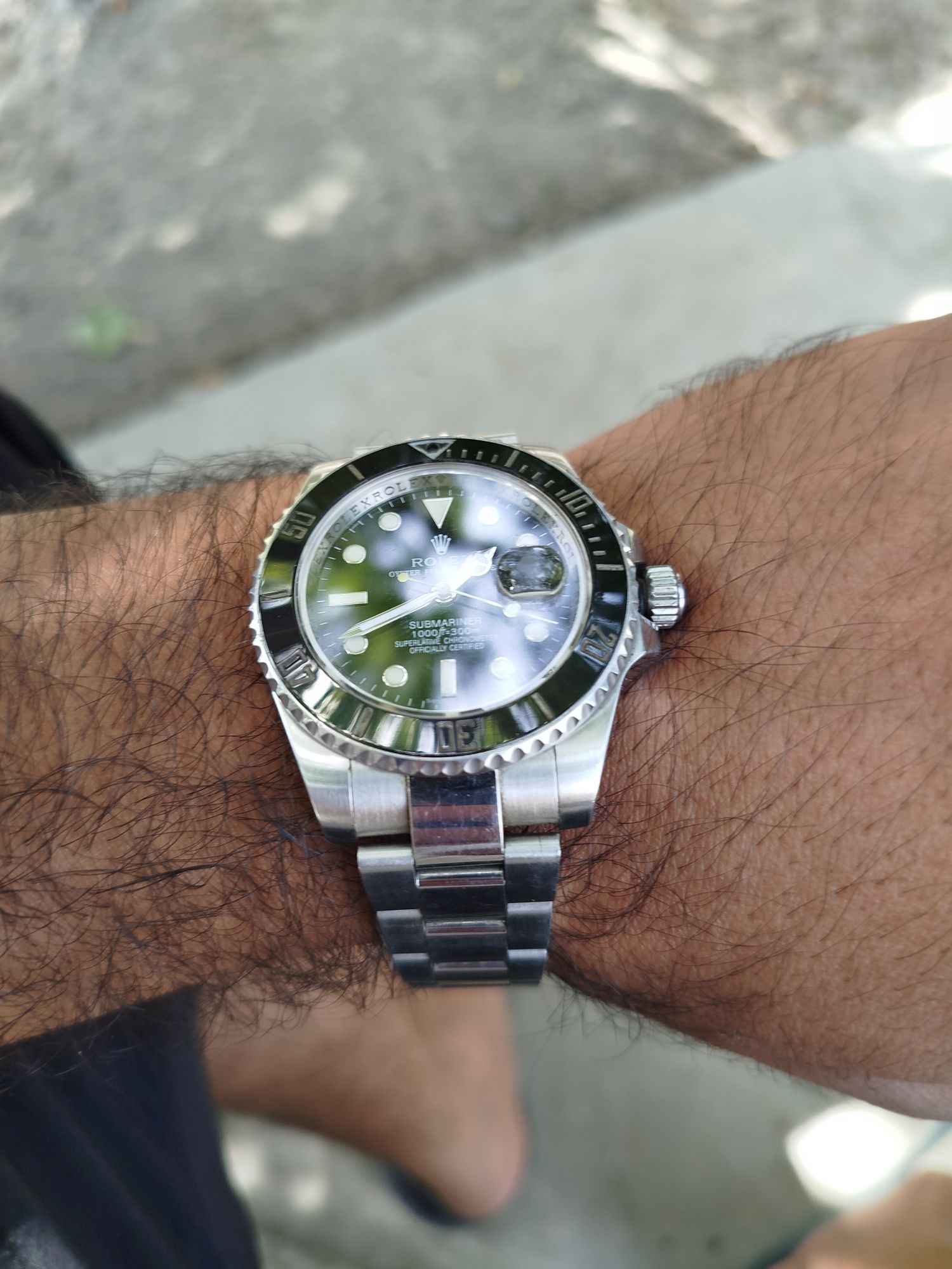 100%  Orginal Rolex Submariner 41 mm Steel  soati tezda soti
