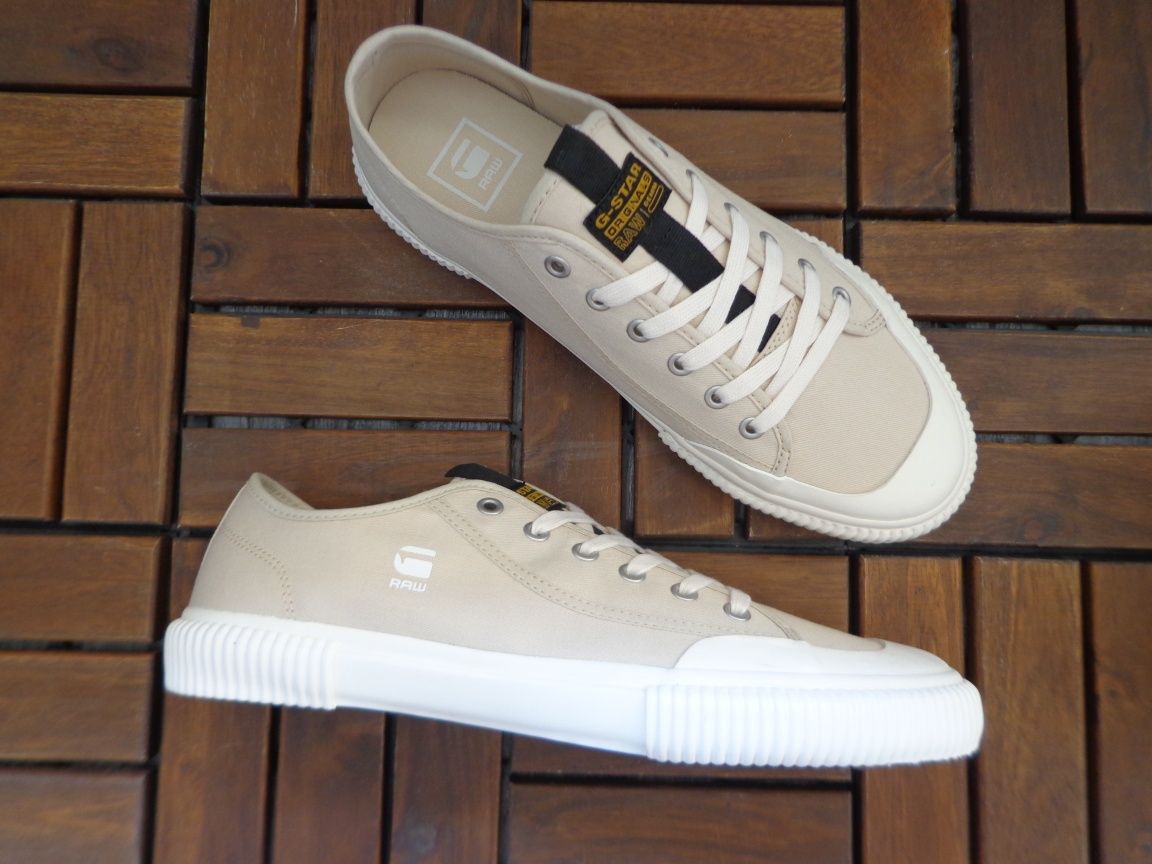 Мъжки маратонки G Star Noril Canvas Low Trainers размер 45