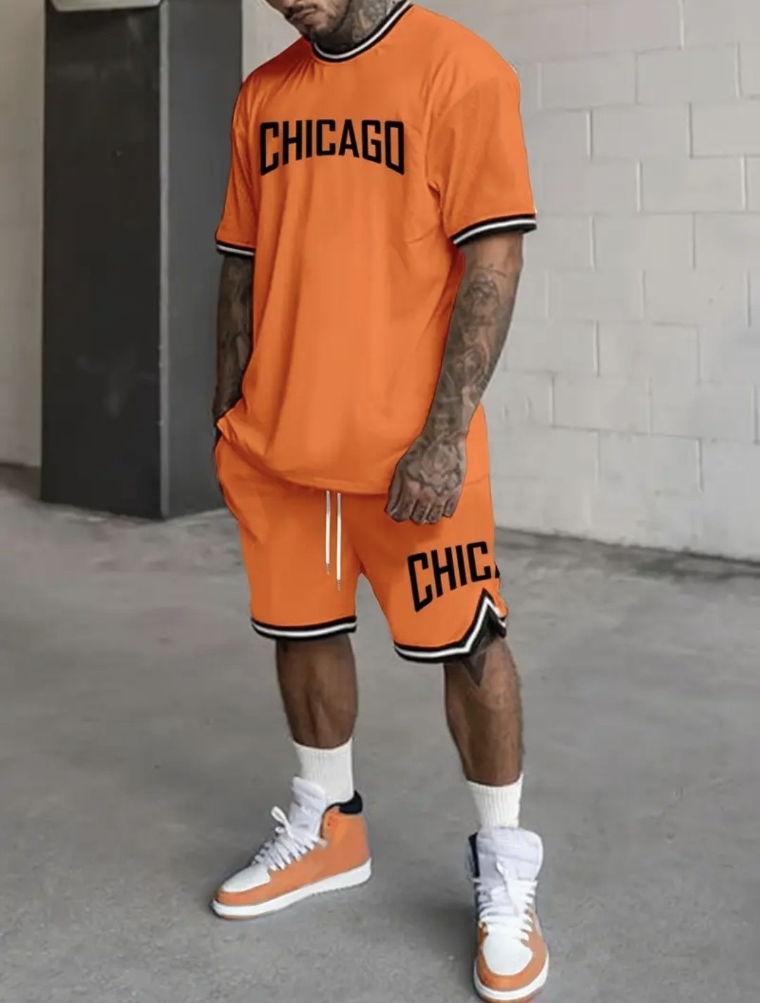 Мъжки летен екип Chicago. Размери S и M