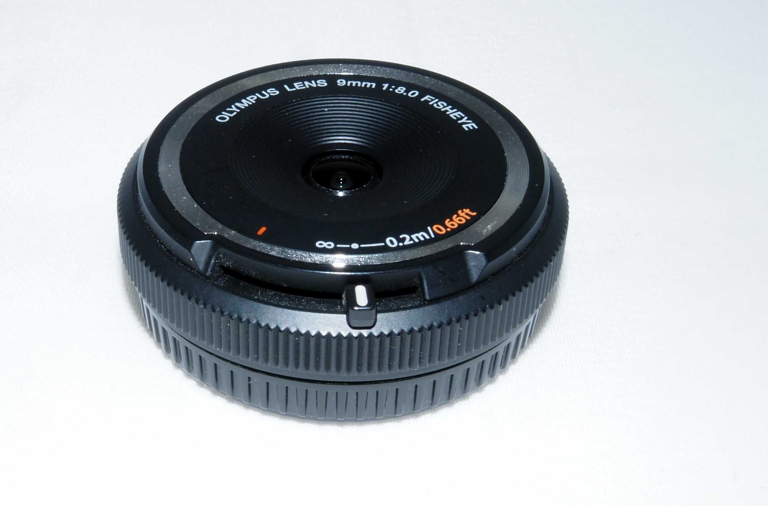 Olympus 9mm f8.0 fisheye bodycap lens MFT M4/3