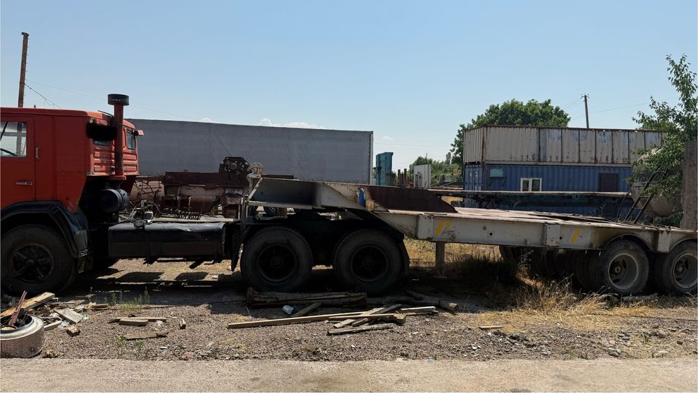 Камаз 5410 сед тягач прцеп трейлер