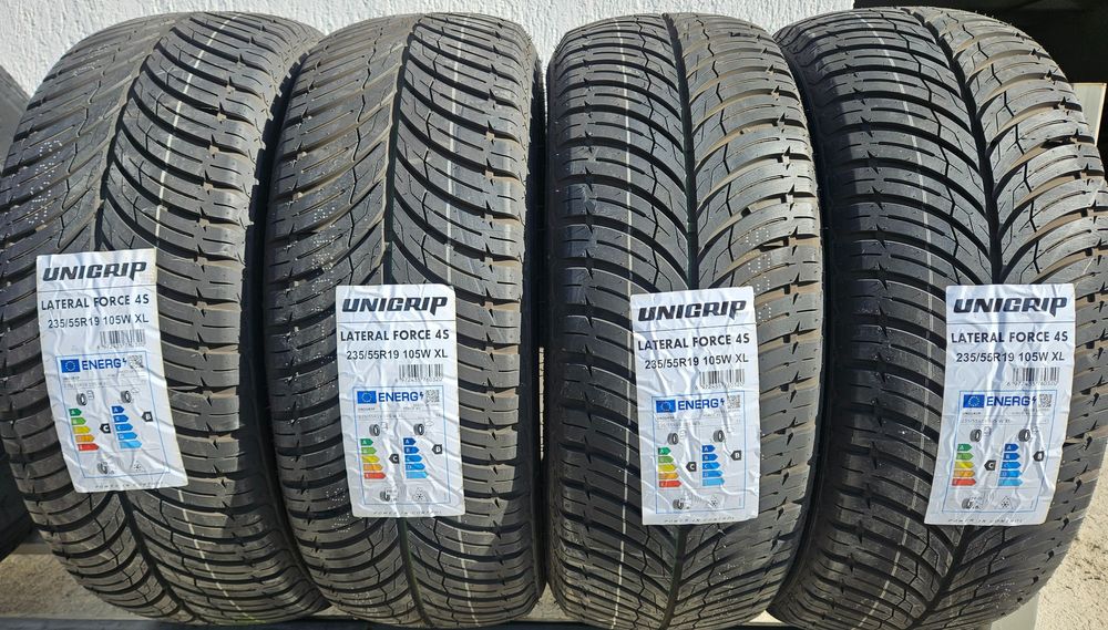235/55 R19 105W XL, UNIGRIP, Anvelope All Season M+S, Protectie janta