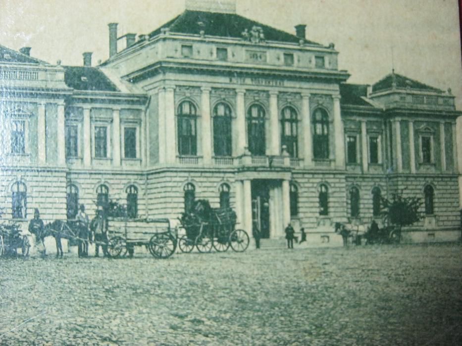 Ilustrata veche,Carte Postala,DEJ 1910.Tribunalul Maghiar Regal.