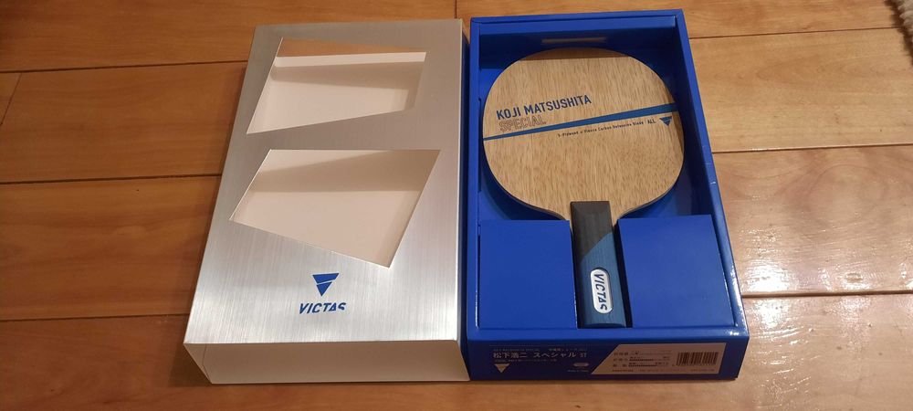Lemn tenis de masa Victas Koji Matsushita Special - NOU in cutie