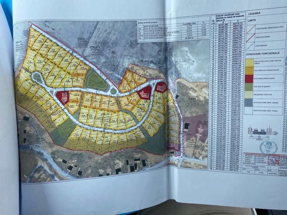 Vand teren 900 mp cu autorizatie de constructie Copaceni