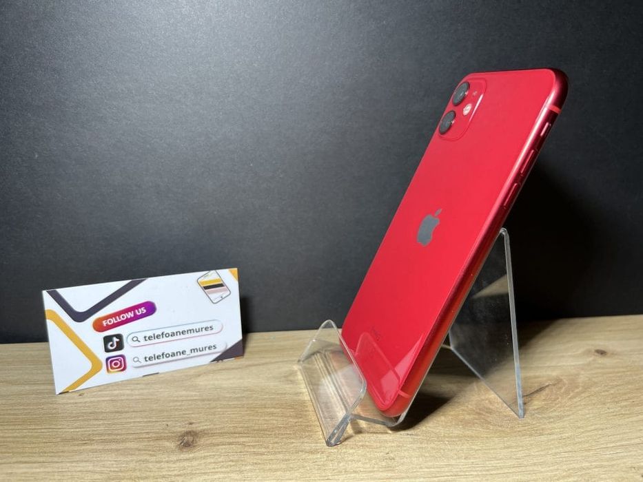 iPhone 11 64Gb (PRODUCT)RED 3 ani garanție, Telefoane Mureș