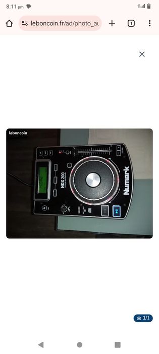 Cd player DJ profesional Numark NDX 200