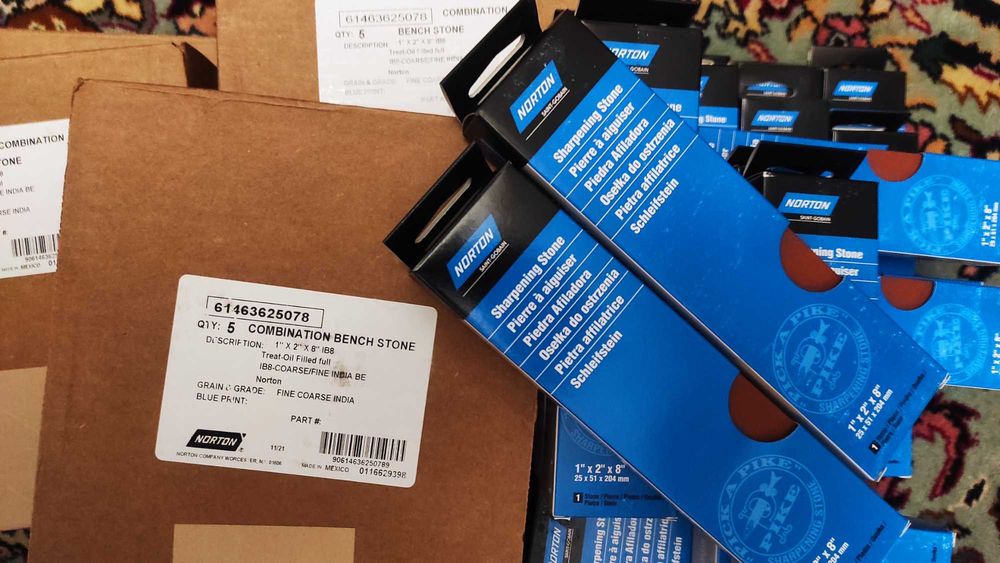 Камък легенда за заточване-Norton Combination India Stone/Нортън Индия