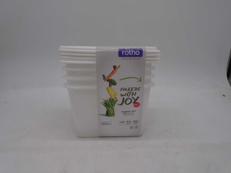 Recipiente congelator Rotho DOMINO, albastre caserole