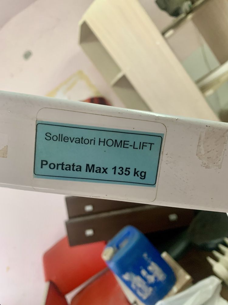 Elevator/macara/lift pentru ridicare persoane imobilizate