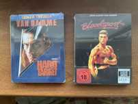 Steelbook 4k Hard Target si Bloodsport
